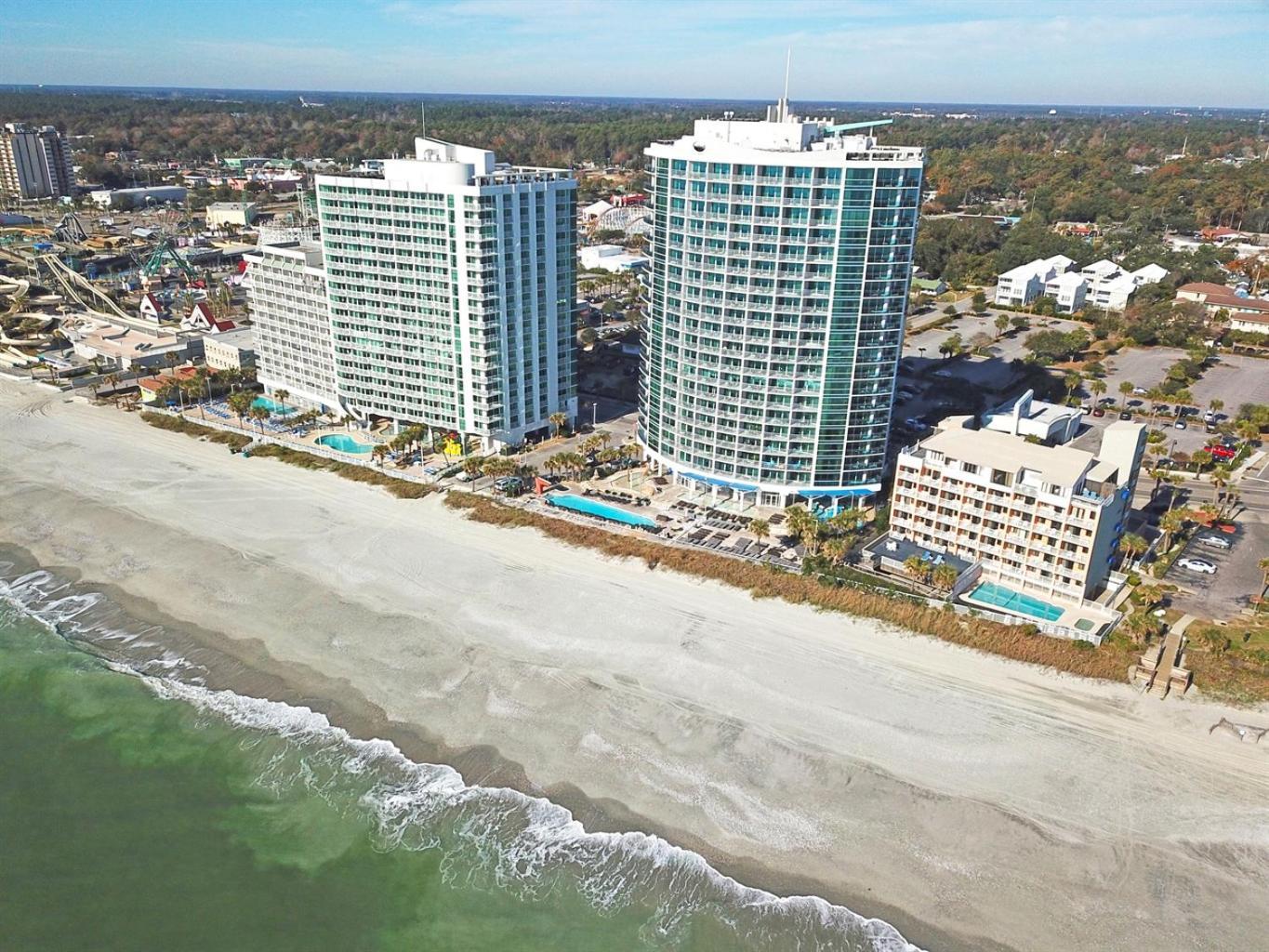 Stunning Ocean Front Views Steps To Boardwalkpier Daire Myrtle Beach Dış mekan fotoğraf